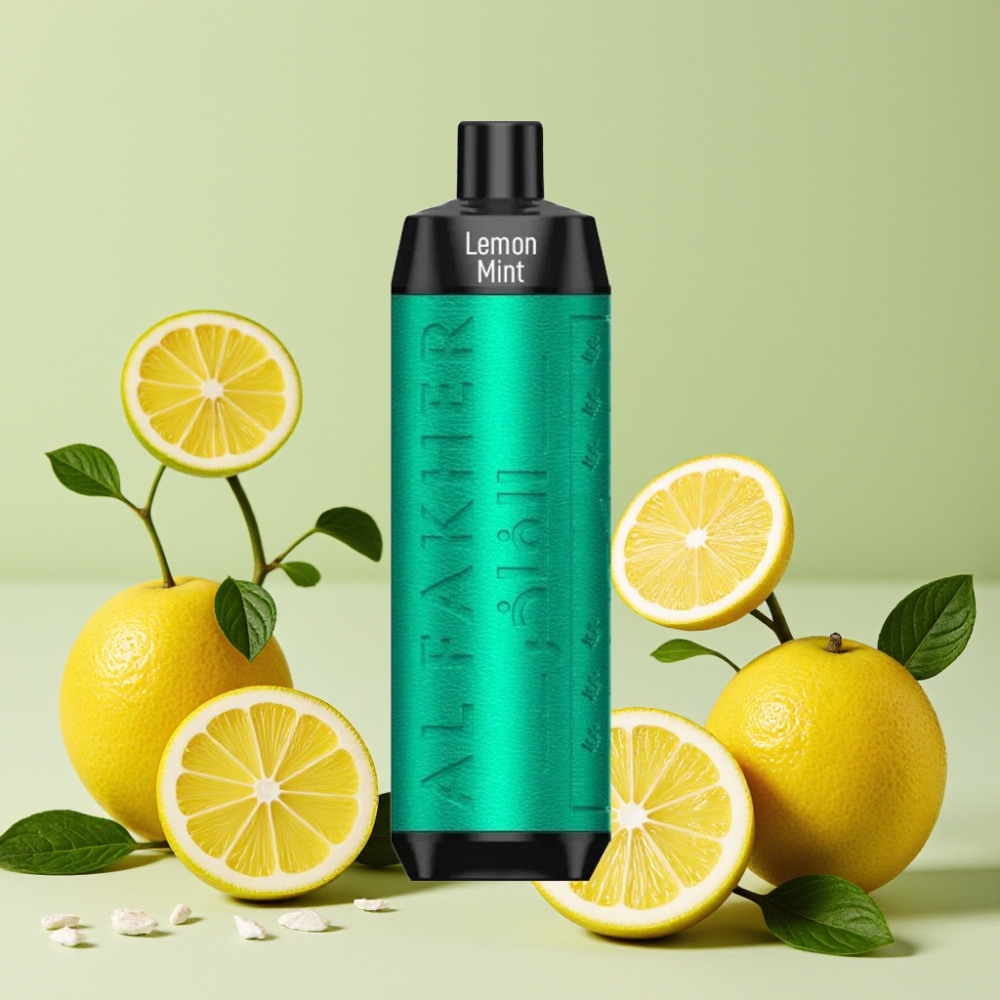 Al Fakher Crown Bar 8000 Crystal Desechable Vape Limón Menta 18ml 5mg