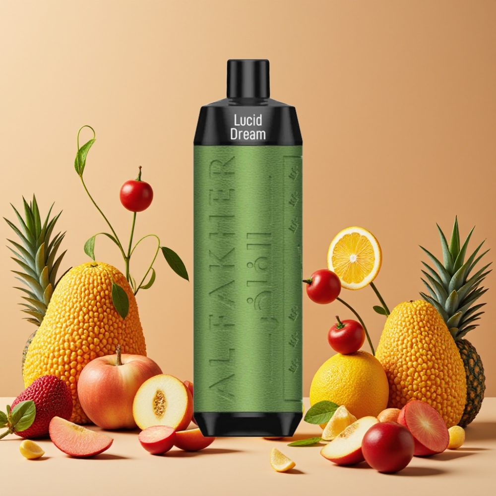 Al Fakher Crown Bar 8000 Crystal Desechable Vape Sueño Lúcido con 8000 Caladas y 18ml