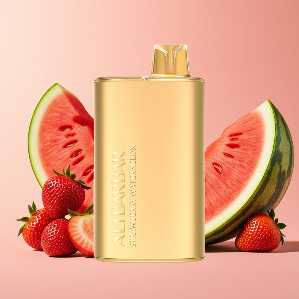 Alibarbar Rich 8000 Puffs Desechable Vape Fresa Sandía con 20ml de Líquido