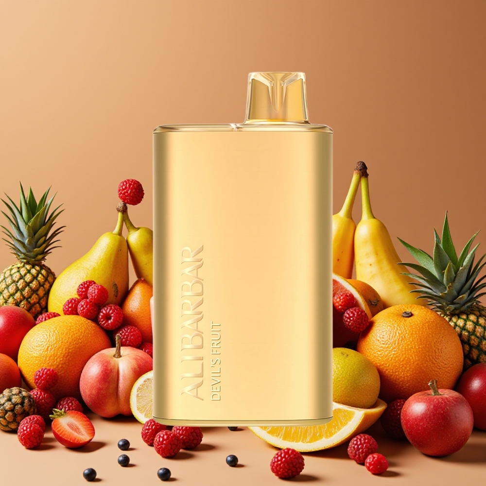 Alibarbar Rich 8000 Puffs Desechable Vape Fruta del Diablo 20ml 8000 Puffs