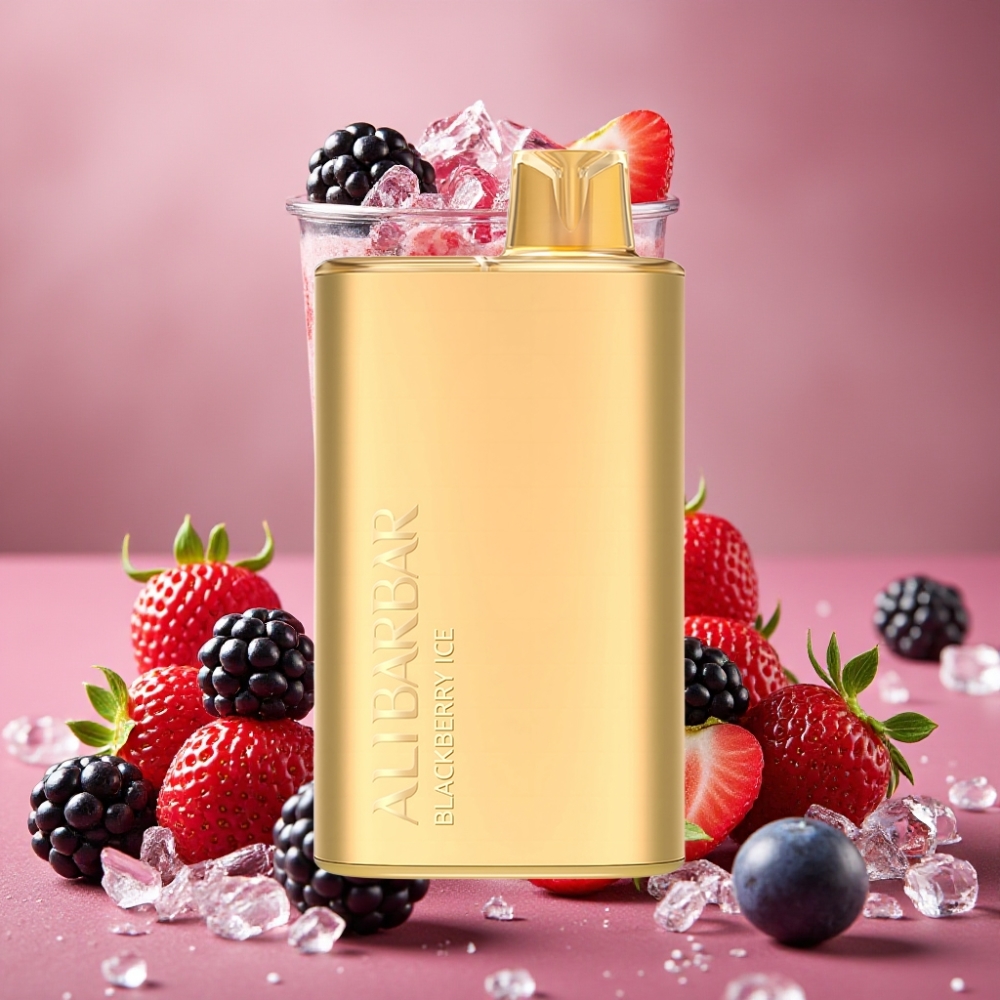 Alibarbar Rich 8000 Puffs Desechable Vape Zarzamora Helada 20ml 2000mAh