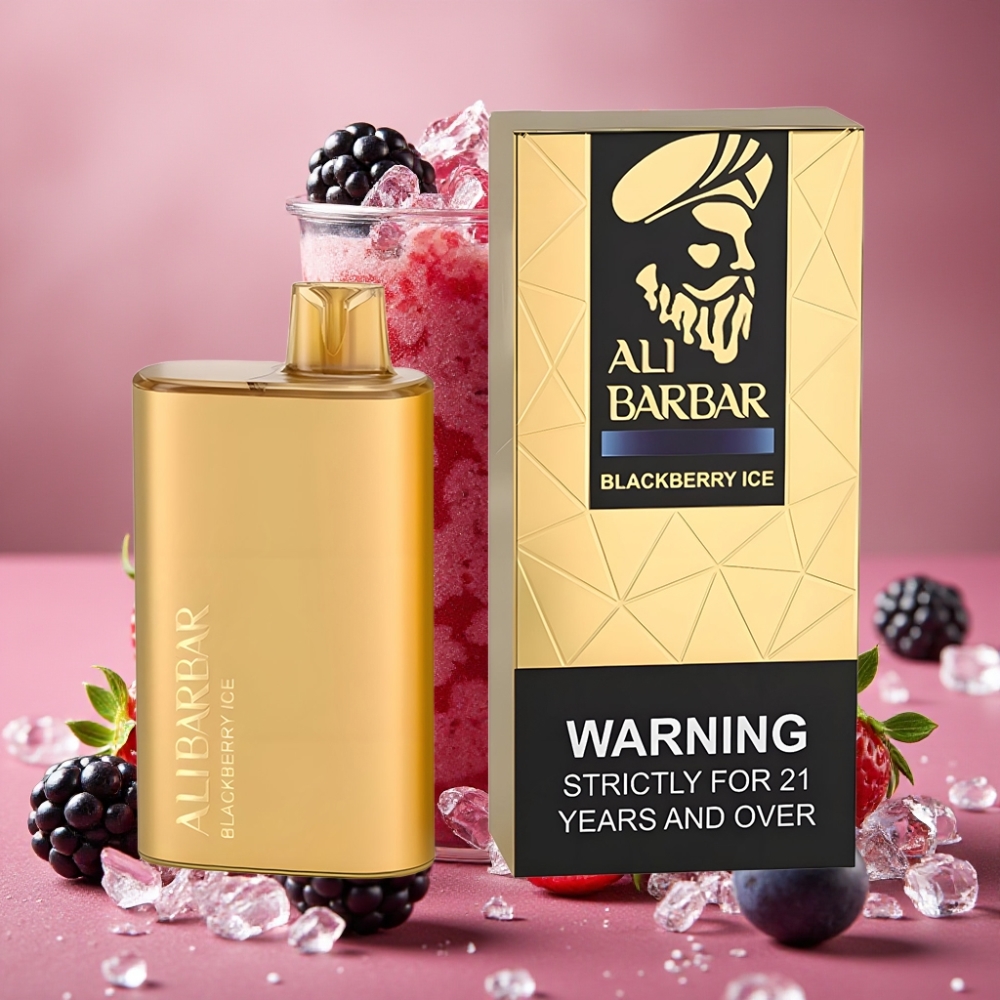 Alibarbar Rich 8000 Puffs Desechable Vape Zarzamora Helada 20ml 2000mAh