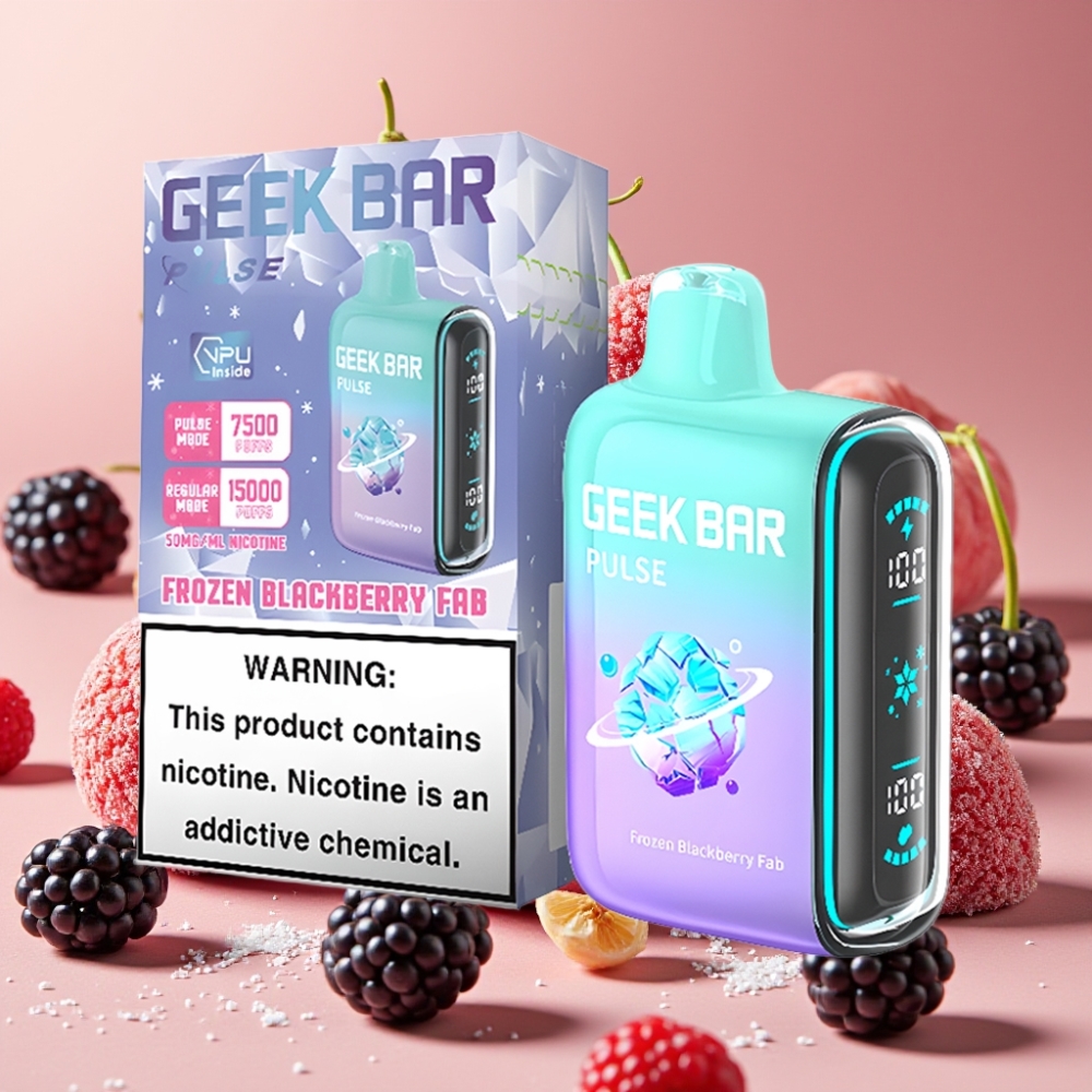 GEEK BAR Pulse 15000 Puffs Edición Congelada Disposable Vape con 16ML y 5 Nicotina