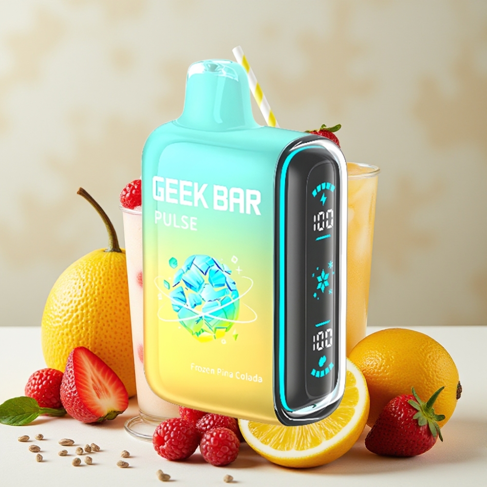 GEEK BAR Pulse 15000 Puffs Edición Congelada Disposable Vape con 16ML y 5 Nicotina