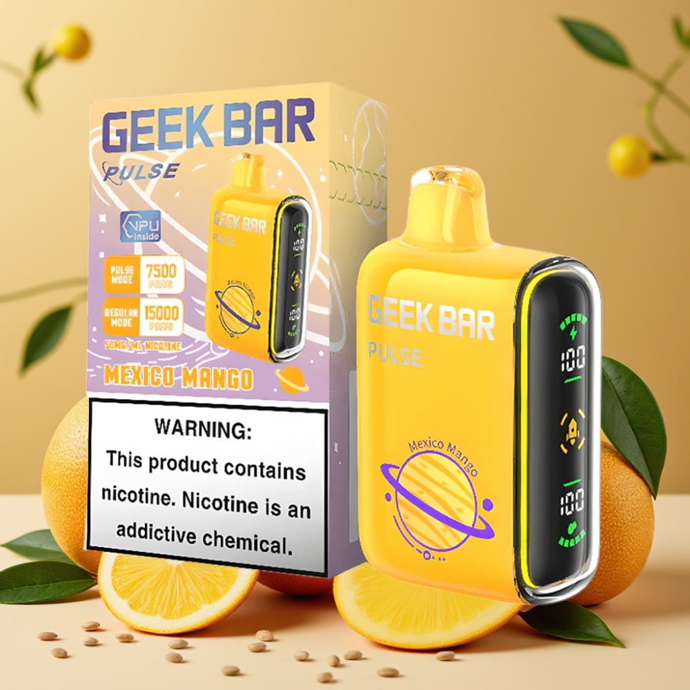 GEEK BAR Pulse 15000 Puffs Edición Planeta Vape Desechable con 16ML y 5 Nicotina
