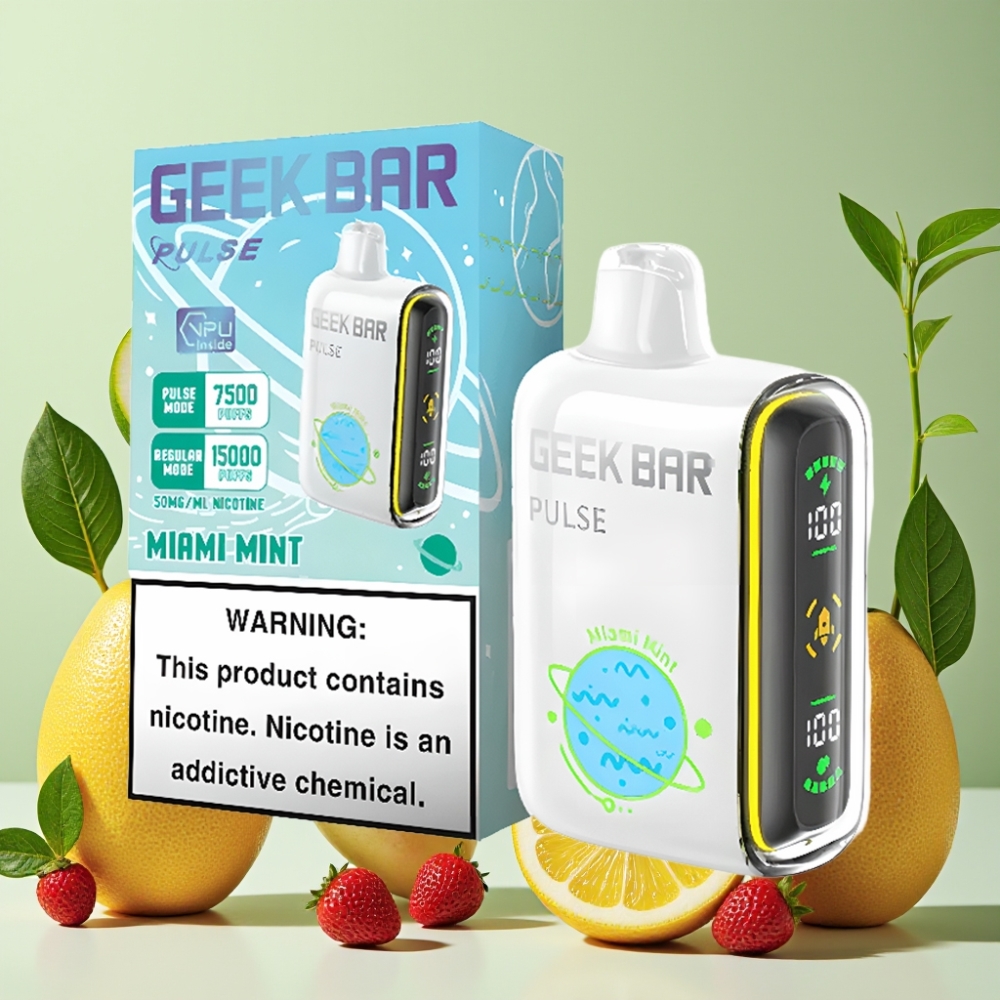 GEEK BAR Pulse 15000 Puffs Edición Planeta Vape Desechable con 16ML y 5 Nicotina
