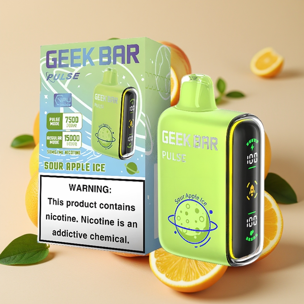 GEEK BAR Pulse 15000 Puffs Edición Planeta Vape Desechable con 16ML y 5 Nicotina