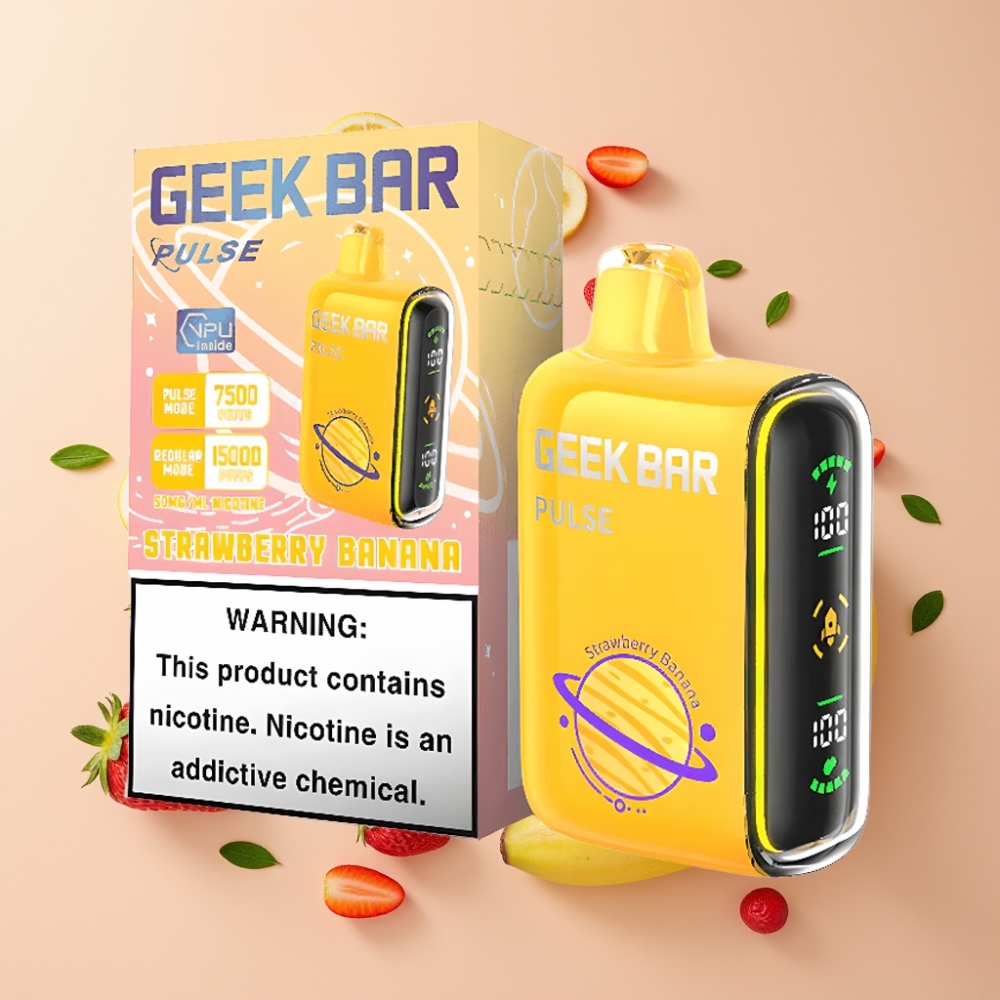 GEEK BAR Pulse 15000 Puffs Edición Planeta Vape Desechable con 16ML y 5 Nicotina