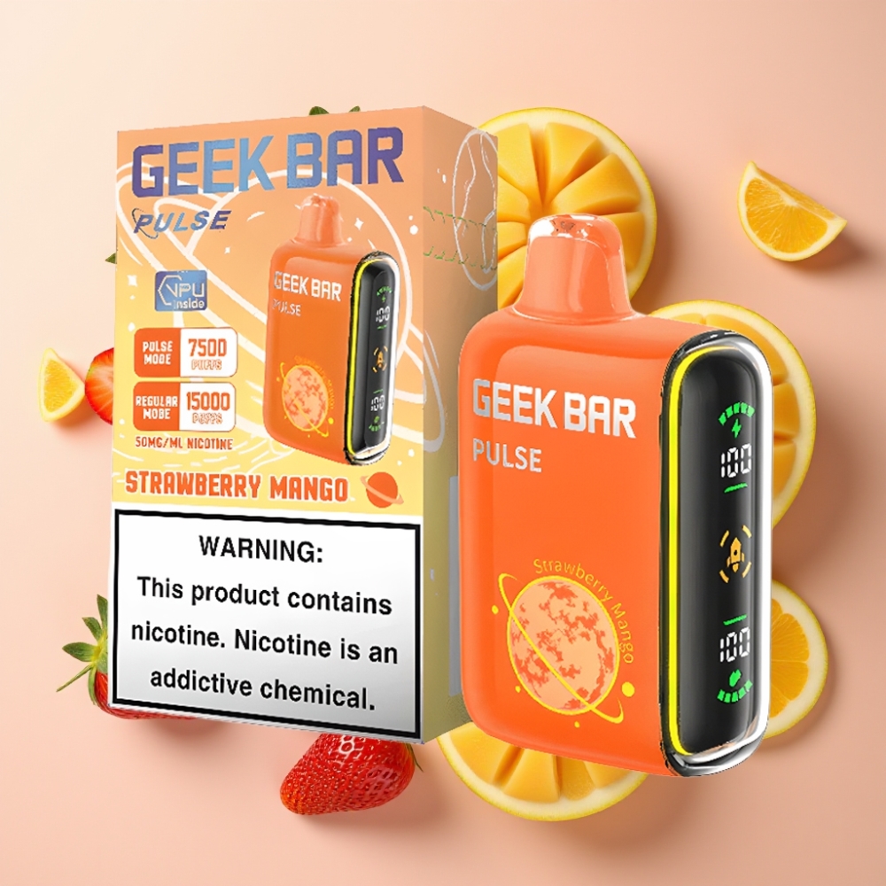 GEEK BAR Pulse 15000 Puffs Edición Planeta Vape Desechable con 16ML y 5 Nicotina
