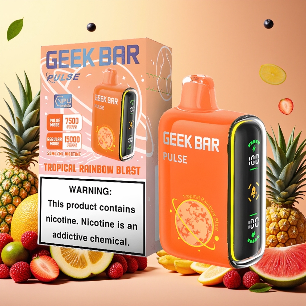 GEEK BAR Pulse 15000 Puffs Edición Planeta Vape Desechable con 16ML y 5 Nicotina