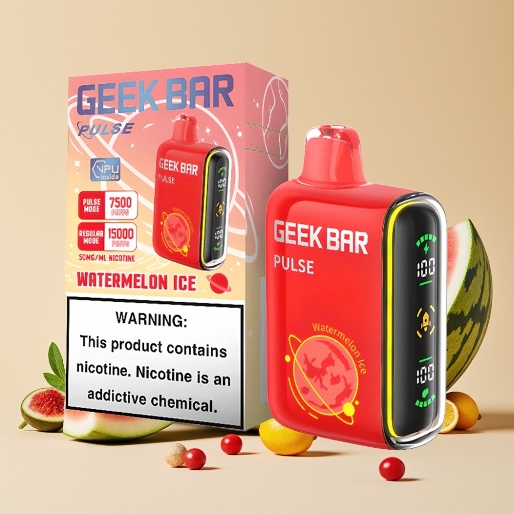 GEEK BAR Pulse 15000 Puffs Edición Planeta Vape Desechable con 16ML y 5 Nicotina