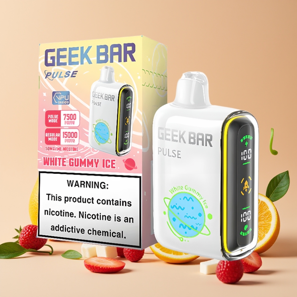 GEEK BAR Pulse 15000 Puffs Edición Planeta Vape Desechable con 16ML y 5 Nicotina