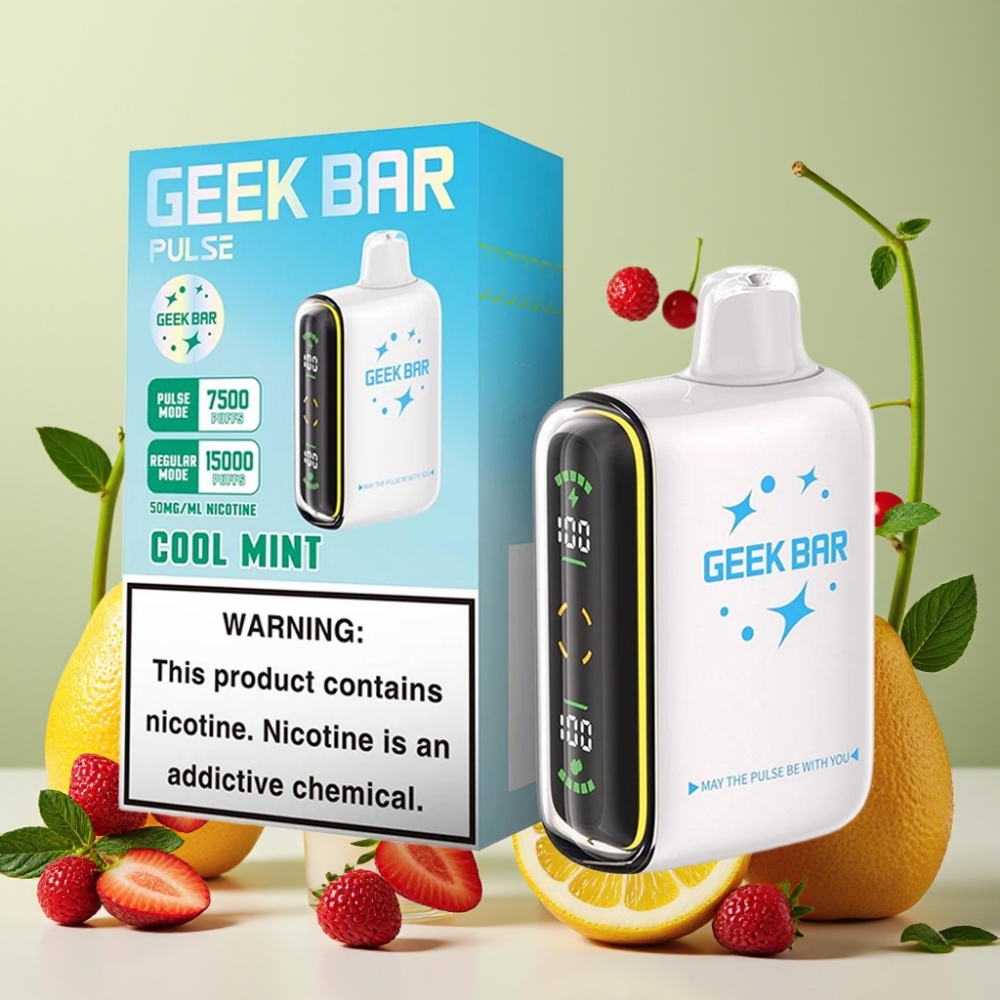 GEEK BAR Pulse 15000 Puffs Edición Planeta Vape Desechable con 16ML y 5 Nicotina