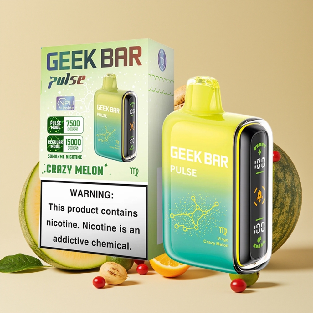 GEEK BAR Pulse 15000 Puffs Edición Zodiaco con 16ML y Aire Ajustable