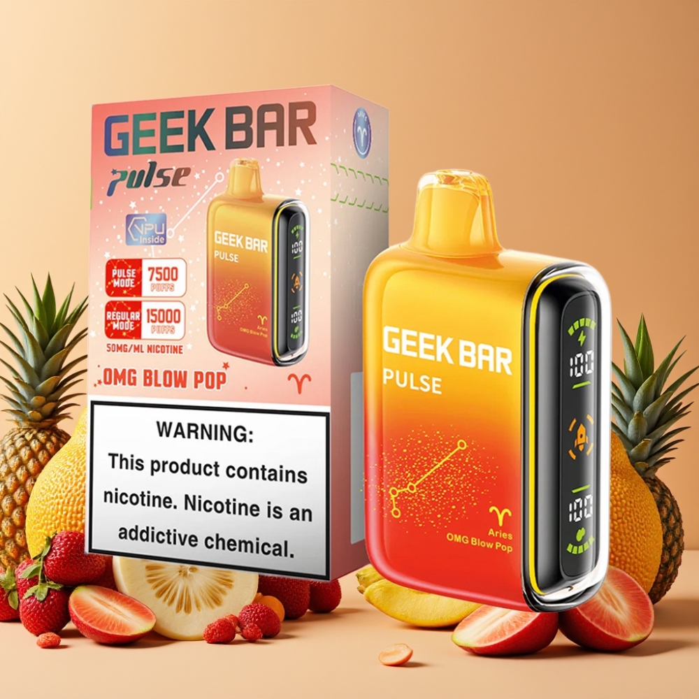 GEEK BAR Pulse 15000 Puffs Edición Zodiaco con 16ML y Aire Ajustable