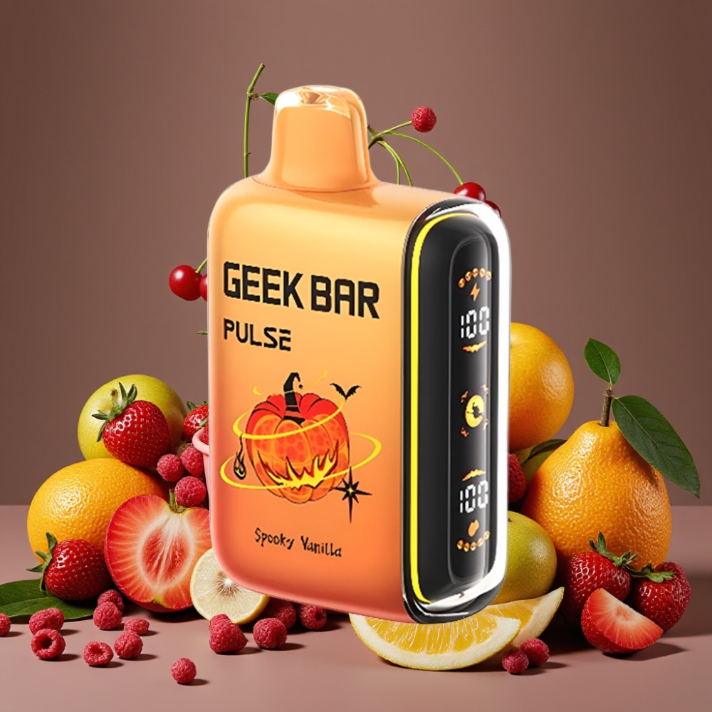 GEEK BAR Pulse 15000 Puffs Edición de Halloween con 16ML y Ajuste de Flujo de Aire