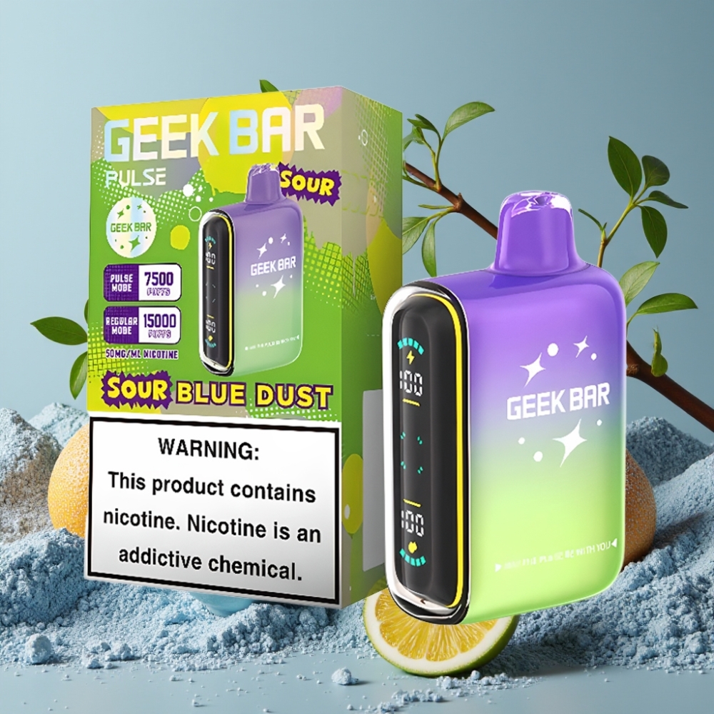 GEEK BAR Pulse 15000 Puffs Edición Ácida con 16ML y Flujo de Aire Ajustable