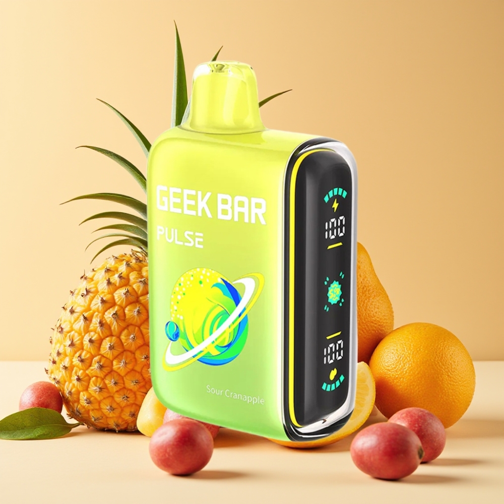 GEEK BAR Pulse 15000 Puffs Edición Ácida con 16ML y Flujo de Aire Ajustable