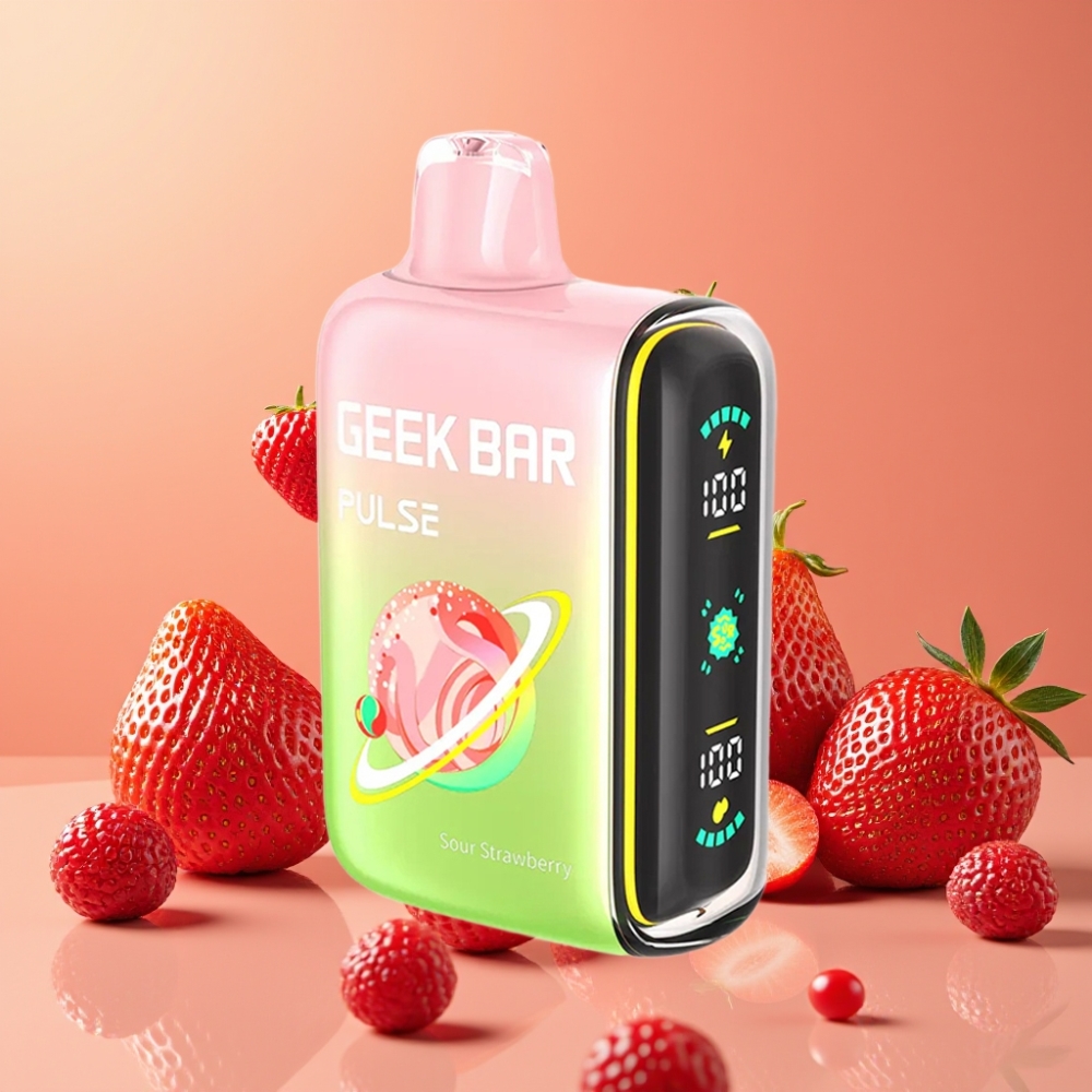 GEEK BAR Pulse 15000 Puffs Edición Ácida con 16ML y Flujo de Aire Ajustable