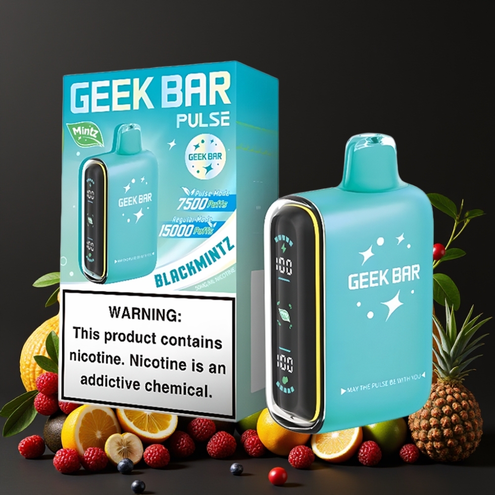 GEEK BAR Pulse 15000 Puffs Vape Disposable Edición Menta con 16ML y USB-C