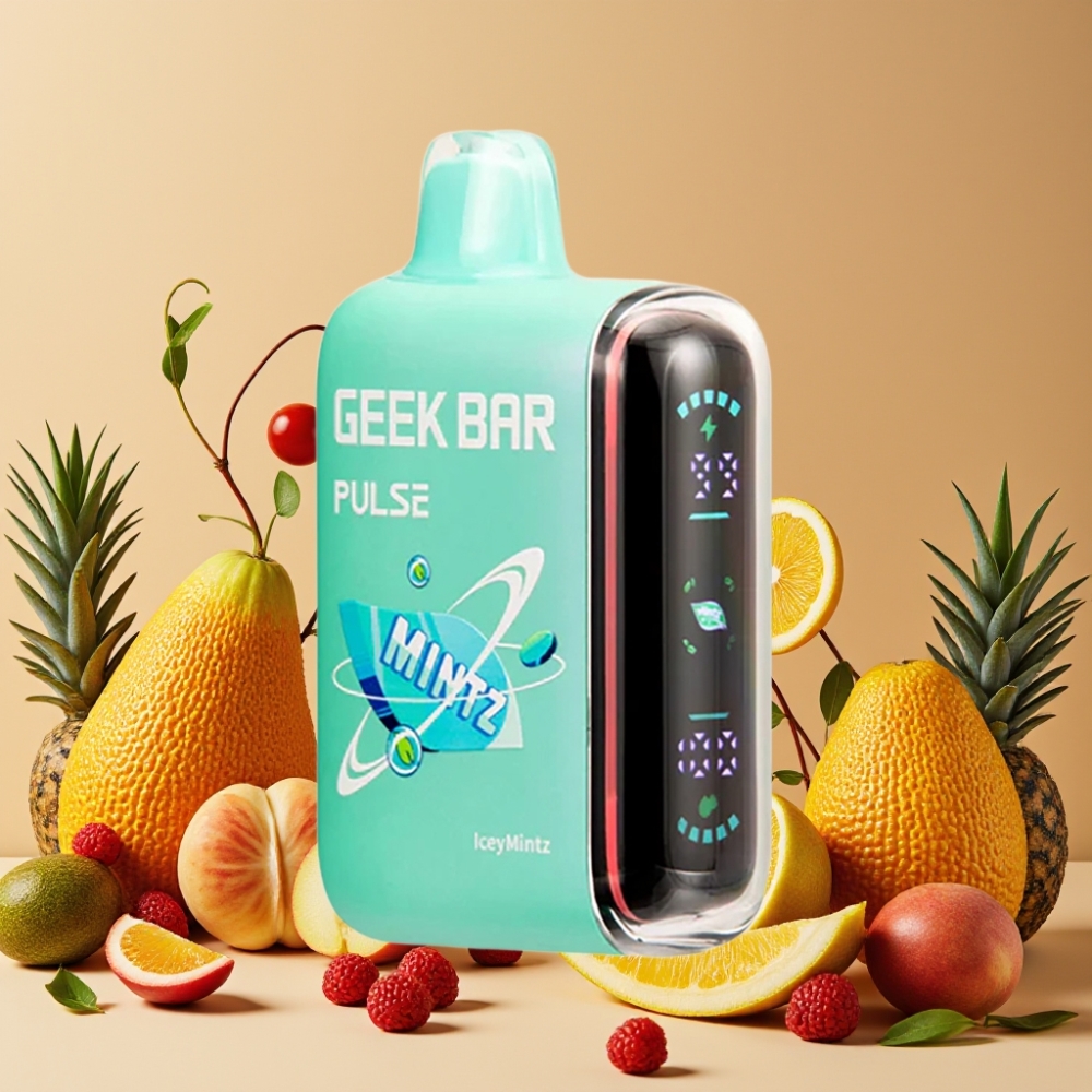 GEEK BAR Pulse 15000 Puffs Vape Disposable Edición Menta con 16ML y USB-C