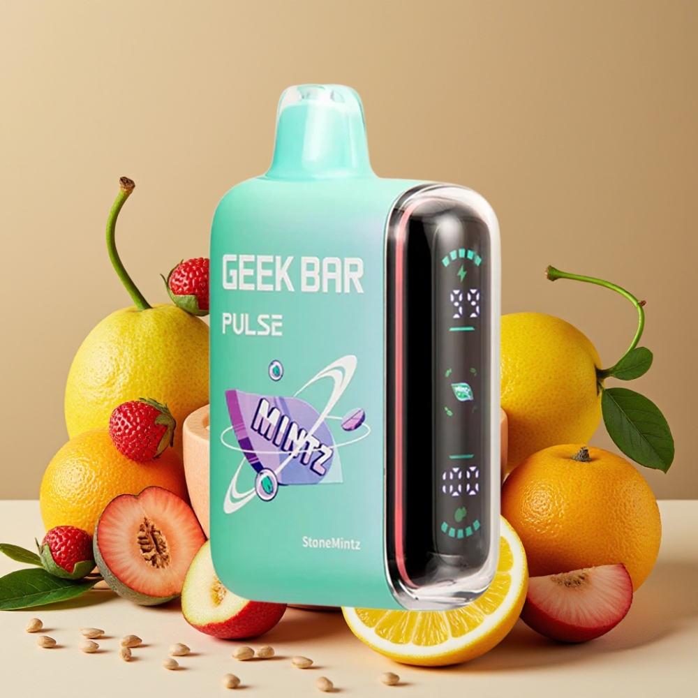 GEEK BAR Pulse 15000 Puffs Vape Disposable Edición Menta con 16ML y USB-C