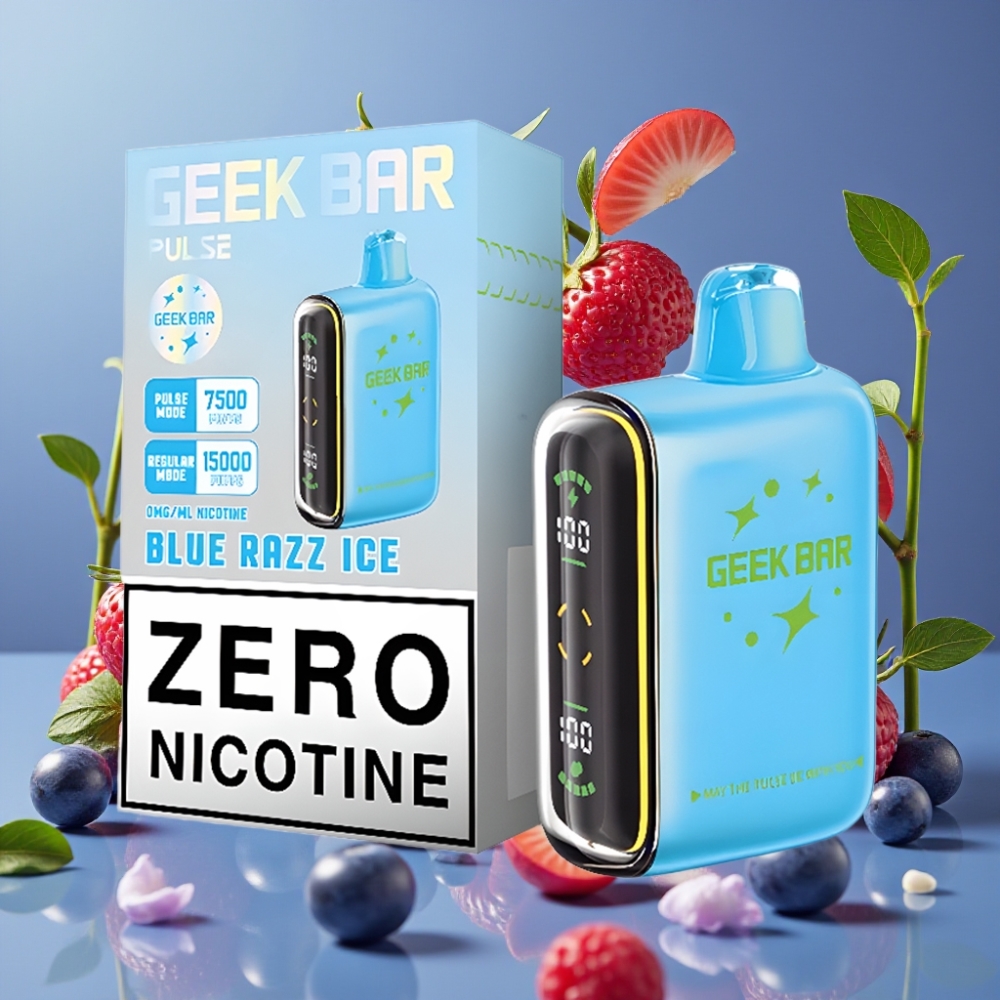 GEEK BAR Pulse 15000 Puffs Vape Sin Nicotina con 16ML y USB Tipo-C