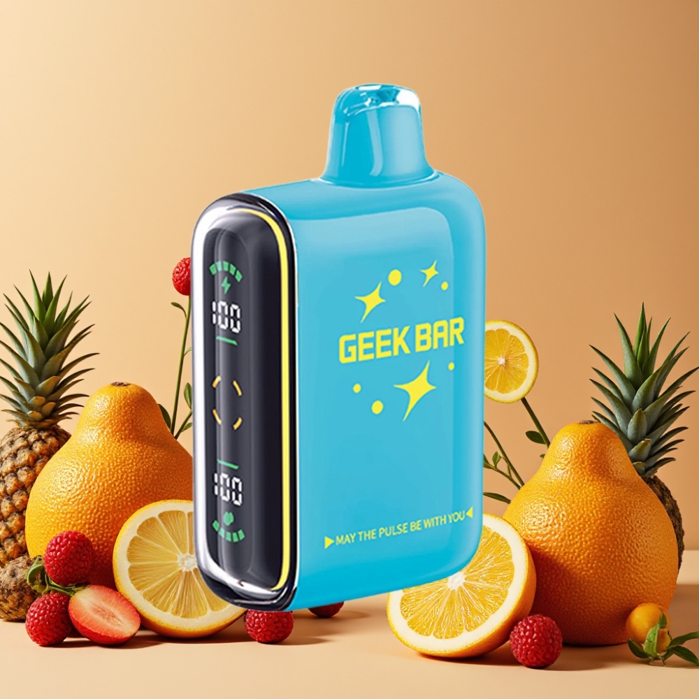GEEK BAR Pulse 15000 Puffs Vape Sin Nicotina con 16ML y USB Tipo-C