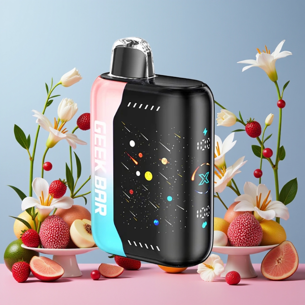 GEEK BAR Pulse X 25000 Puffs Edición Meteorito con Pantalla Curva 3D y USB Tipo-C