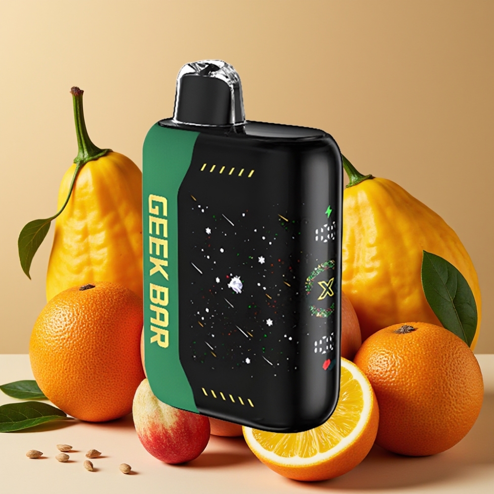 GEEK BAR Pulse X 25000 Puffs Edición Navidad con Pantalla Curva 3D y USB Tipo-C