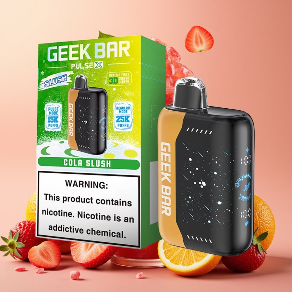 GEEK BAR Pulse X 25000 Puffs Slush Edición con 18mL de E-Líquido y USB Tipo-C