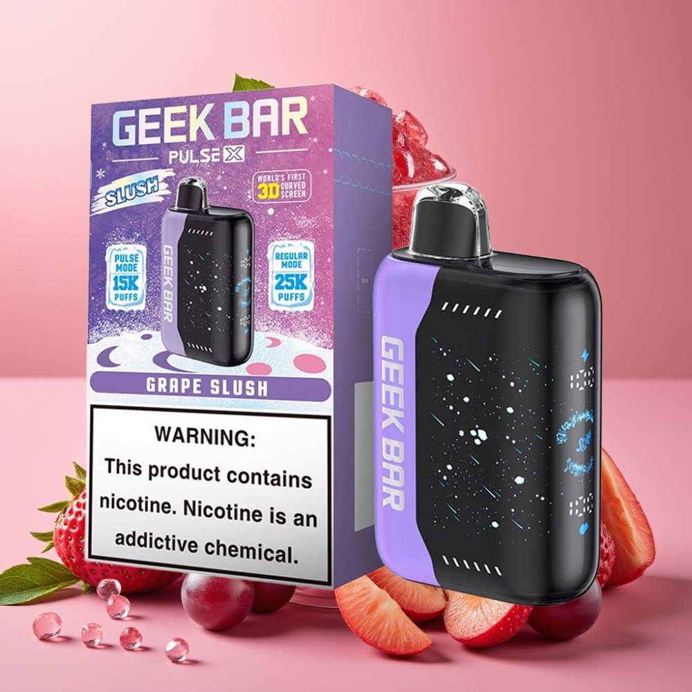 GEEK BAR Pulse X 25000 Puffs Slush Edición con 18mL de E-Líquido y USB Tipo-C