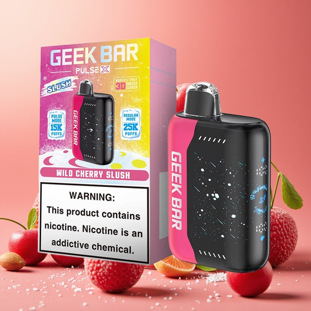 GEEK BAR Pulse X 25000 Puffs Slush Edición con 18mL de E-Líquido y USB Tipo-C