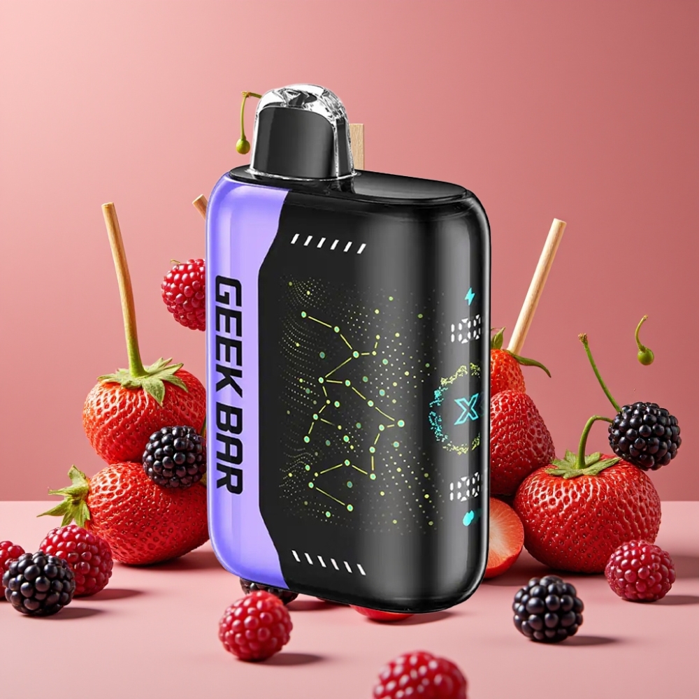 GEEK BAR Pulse X 25000 Puffs con Pantalla Curva 3D y Carga USB Tipo-C