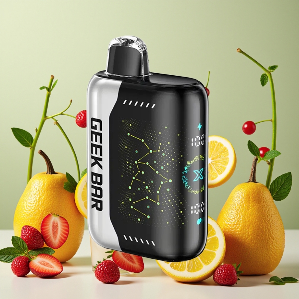 GEEK BAR Pulse X 25000 Puffs con Pantalla Curva 3D y Carga USB Tipo-C