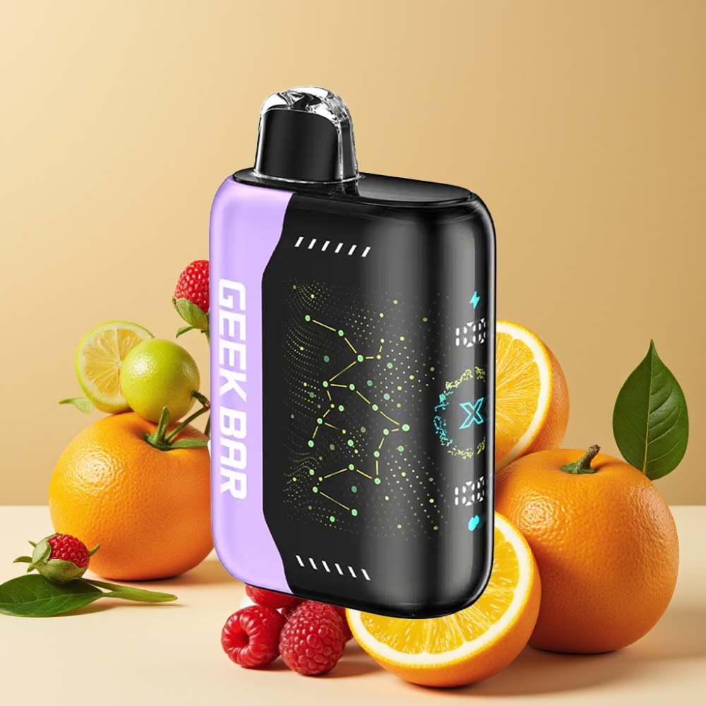 GEEK BAR Pulse X 25000 Puffs con Pantalla Curva 3D y Carga USB Tipo-C