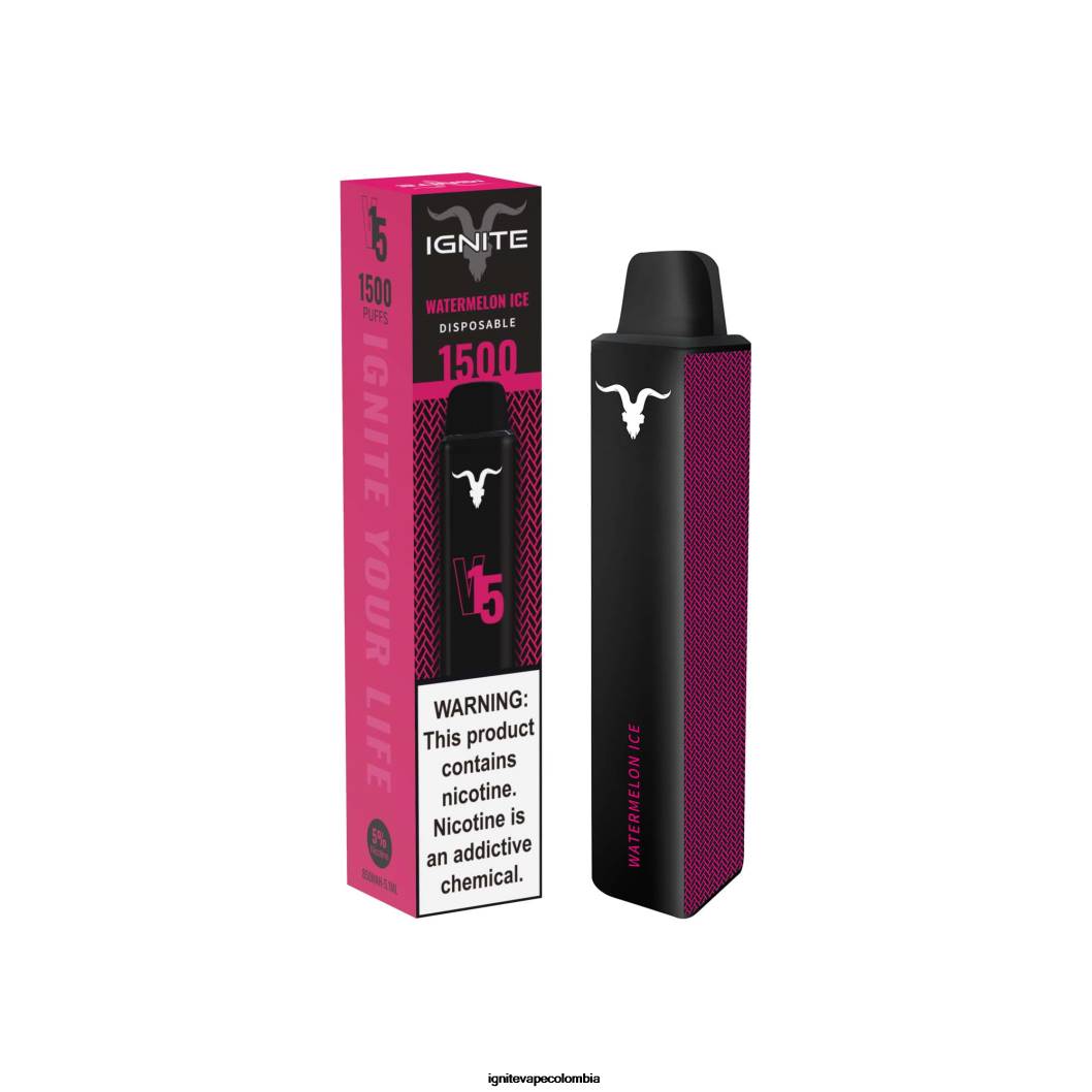 IGNITE V15 pluma vaporizador hielo de sandia 86JD117 - IGNITE Vape Precio Colombia
