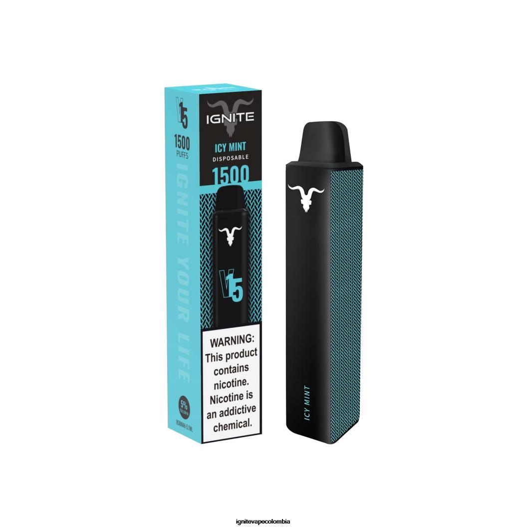 IGNITE V15 pluma vaporizador menta helada 86JD113 - IGNITE Electric Lighter