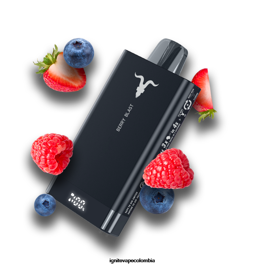 IGNITE V150 pluma vaporizador explosión de bayas 86JD8 - IGNITE Vape Bogotá