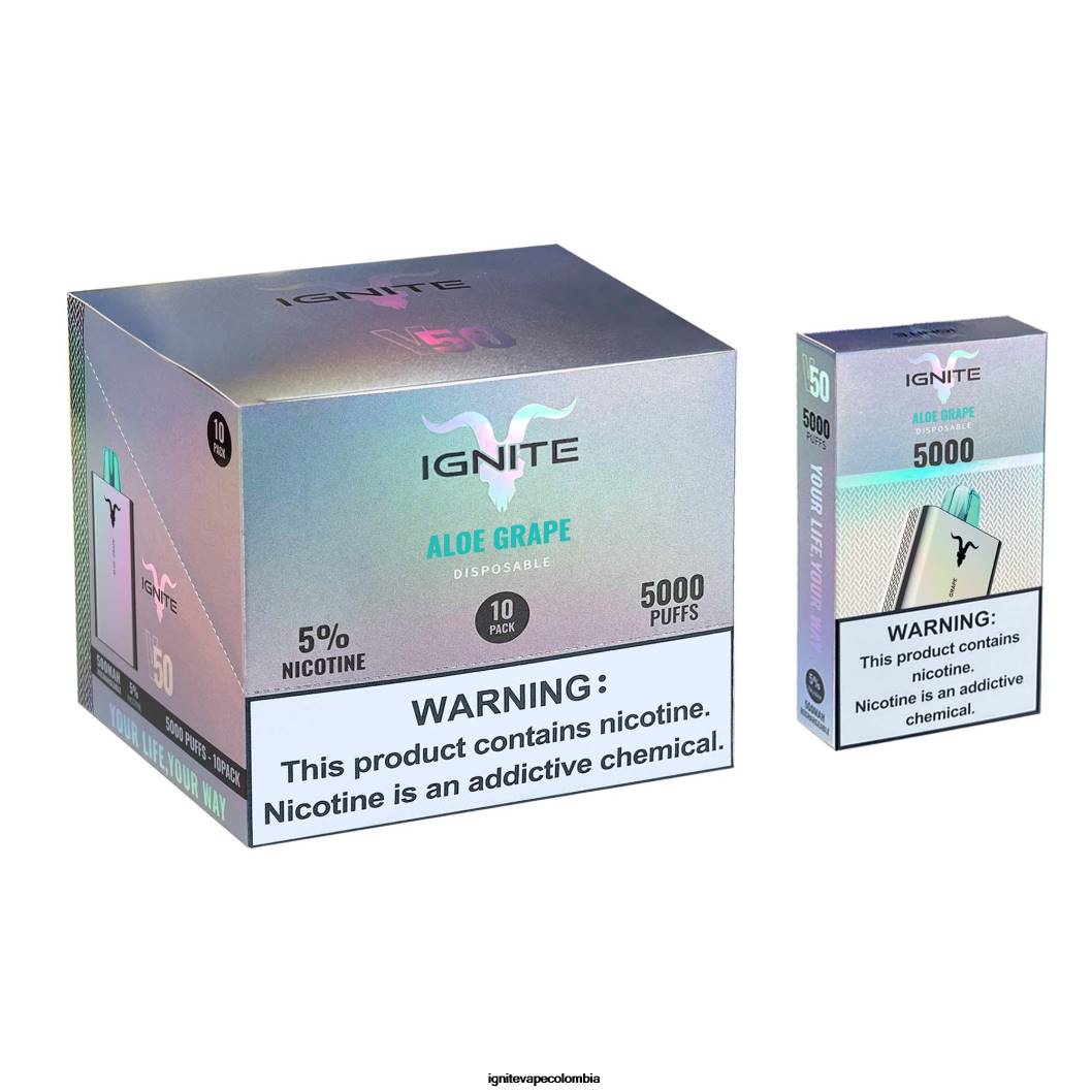 IGNITE V50 paquete de 10 bolígrafos vaporizadores mezcla de sandia 86JD152 - IGNITE Precio Colombia