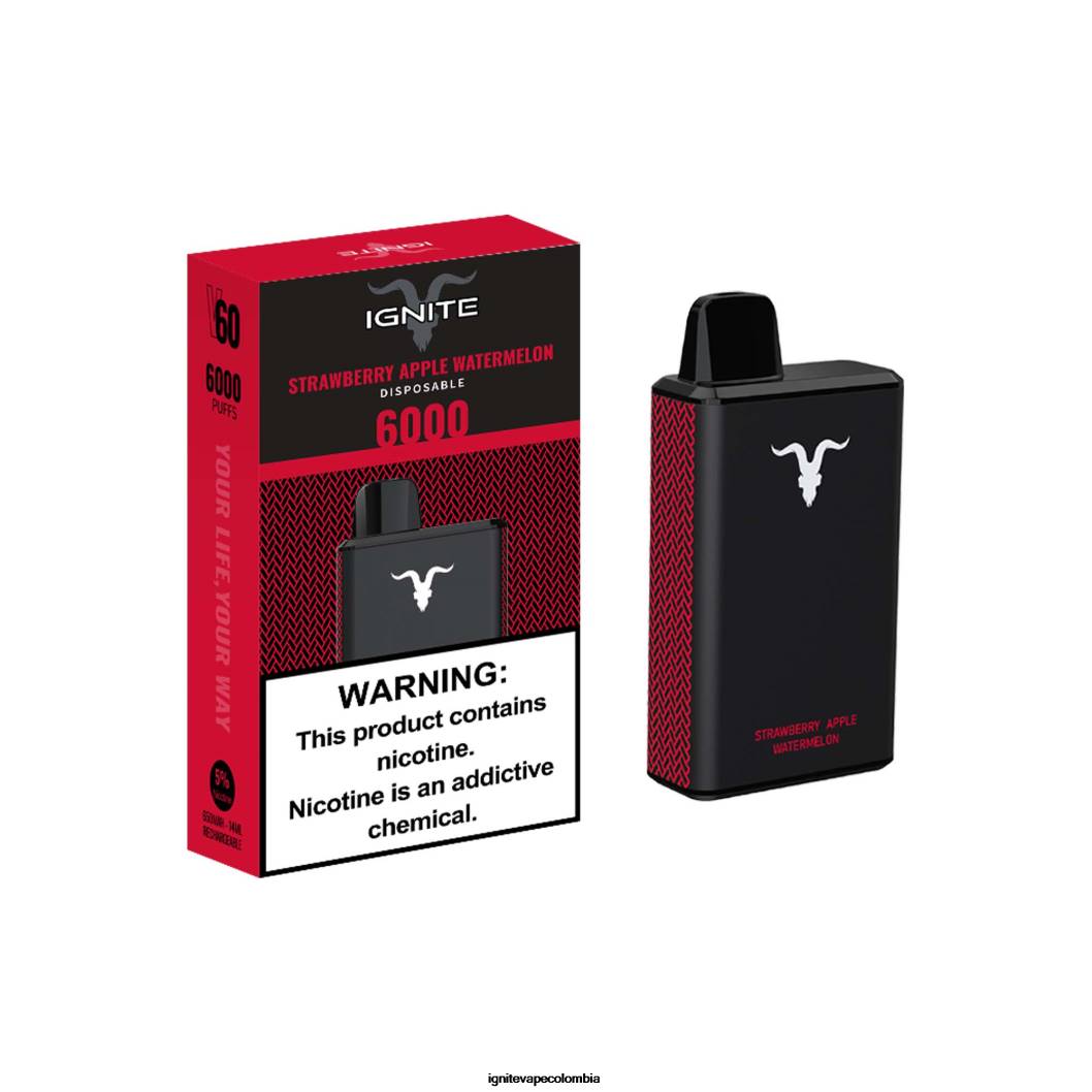 IGNITE V60 pluma vaporizador hielo de arándanos 86JD29 - IGNITE Pod Sabores