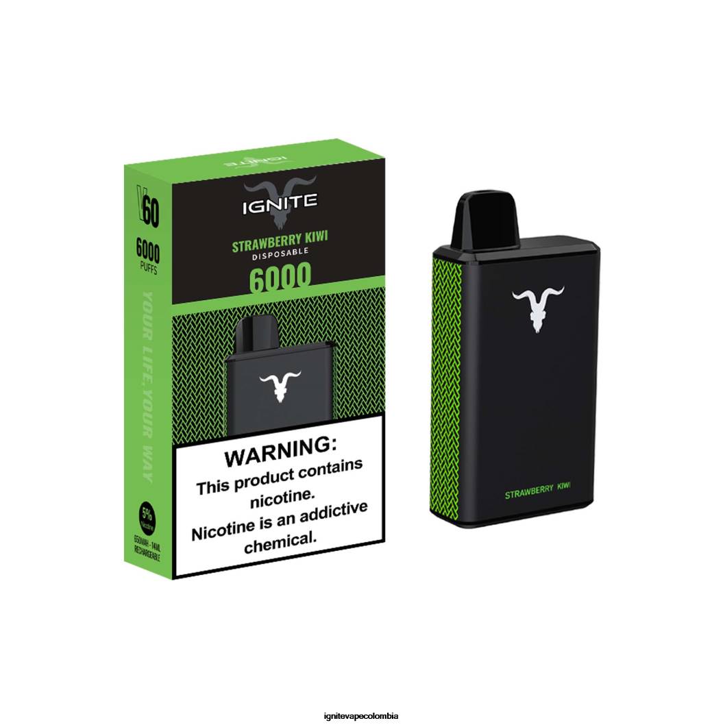 IGNITE V60 pluma vaporizador hielo de arándanos 86JD29 - IGNITE Pod Sabores