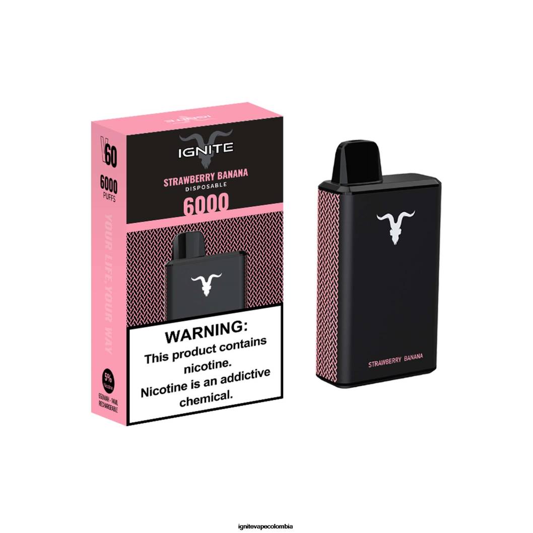 IGNITE V60 pluma vaporizador hielo de frambuesa azul 86JD30 - IGNITE Sabores