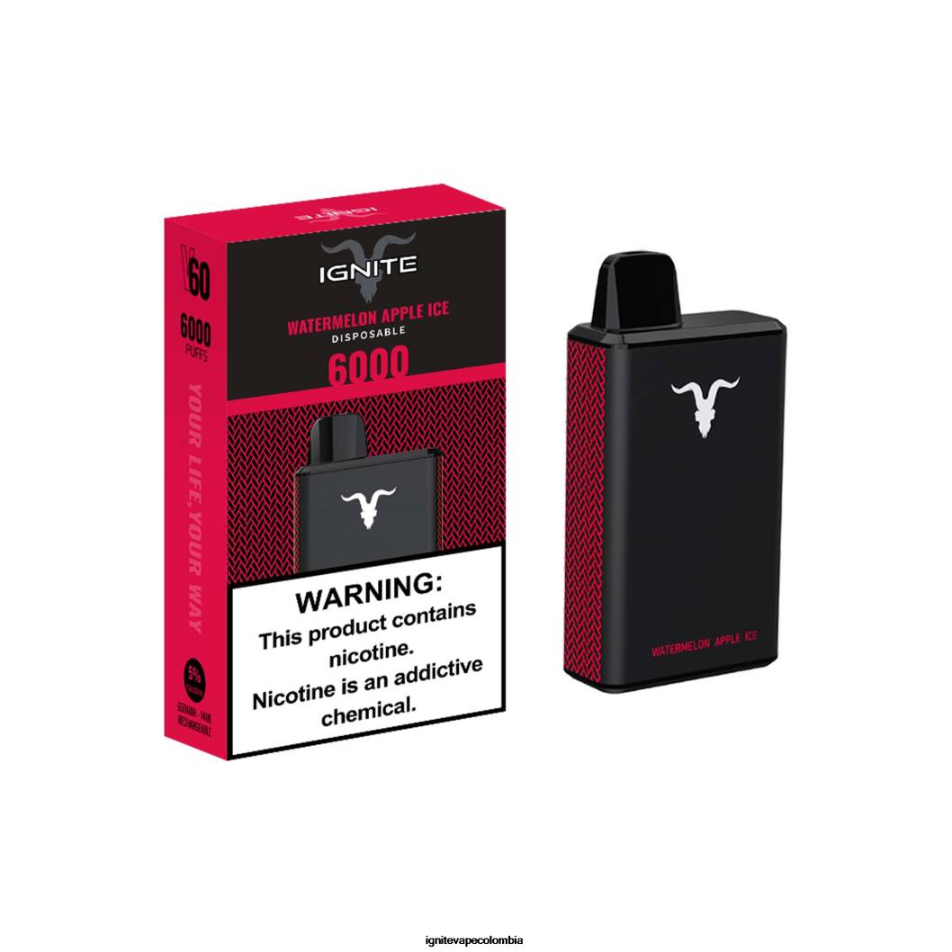 IGNITE V60 pluma vaporizador hielo de frambuesa azul 86JD30 - IGNITE Sabores