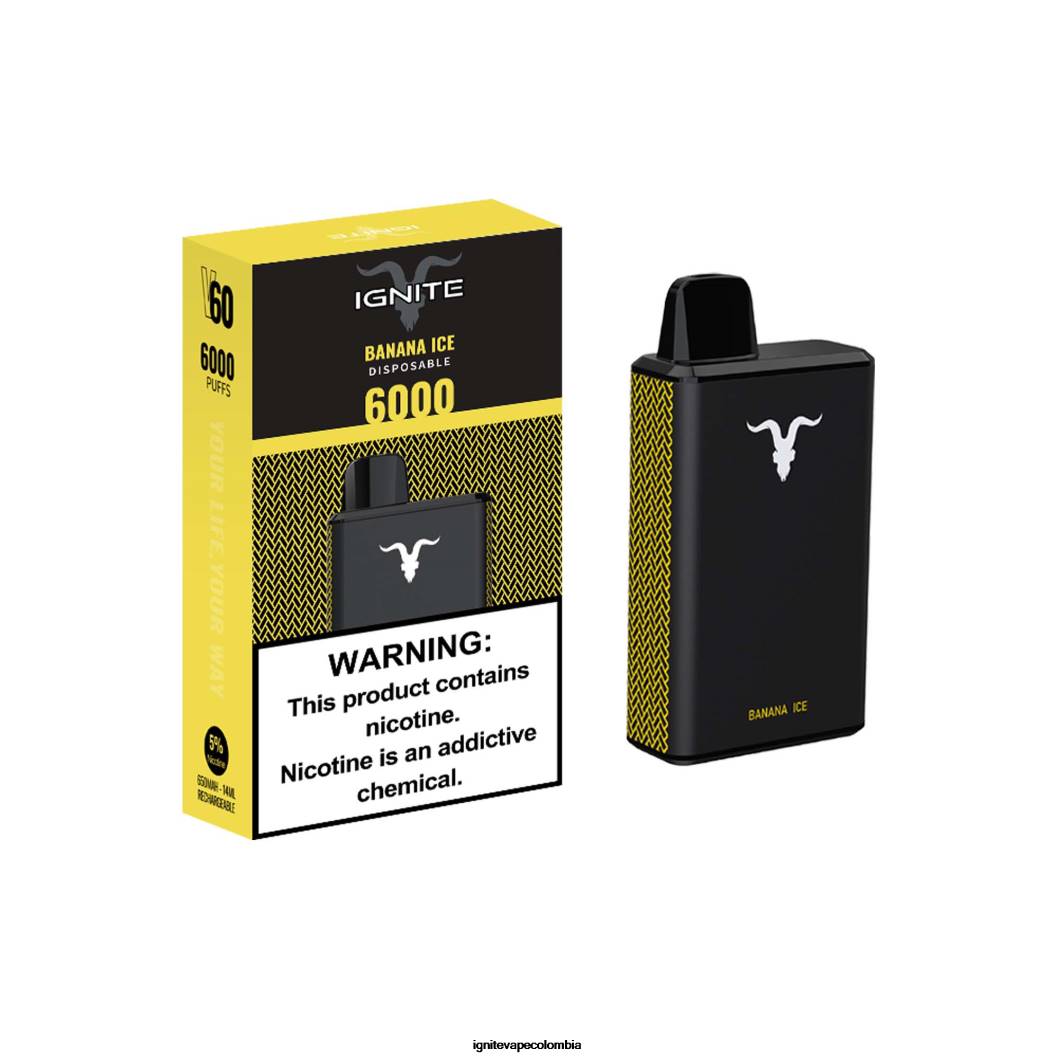 IGNITE V60 pluma vaporizador hielo de frambuesa azul 86JD30 - IGNITE Sabores
