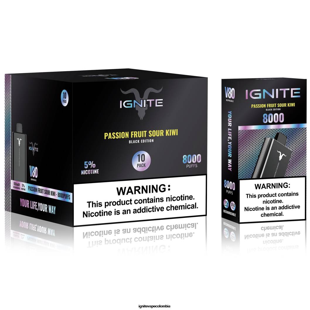 IGNITE V80 paquete de 10 bolígrafos vaporizadores mentol 86JD61 - IGNITE Pod Precio