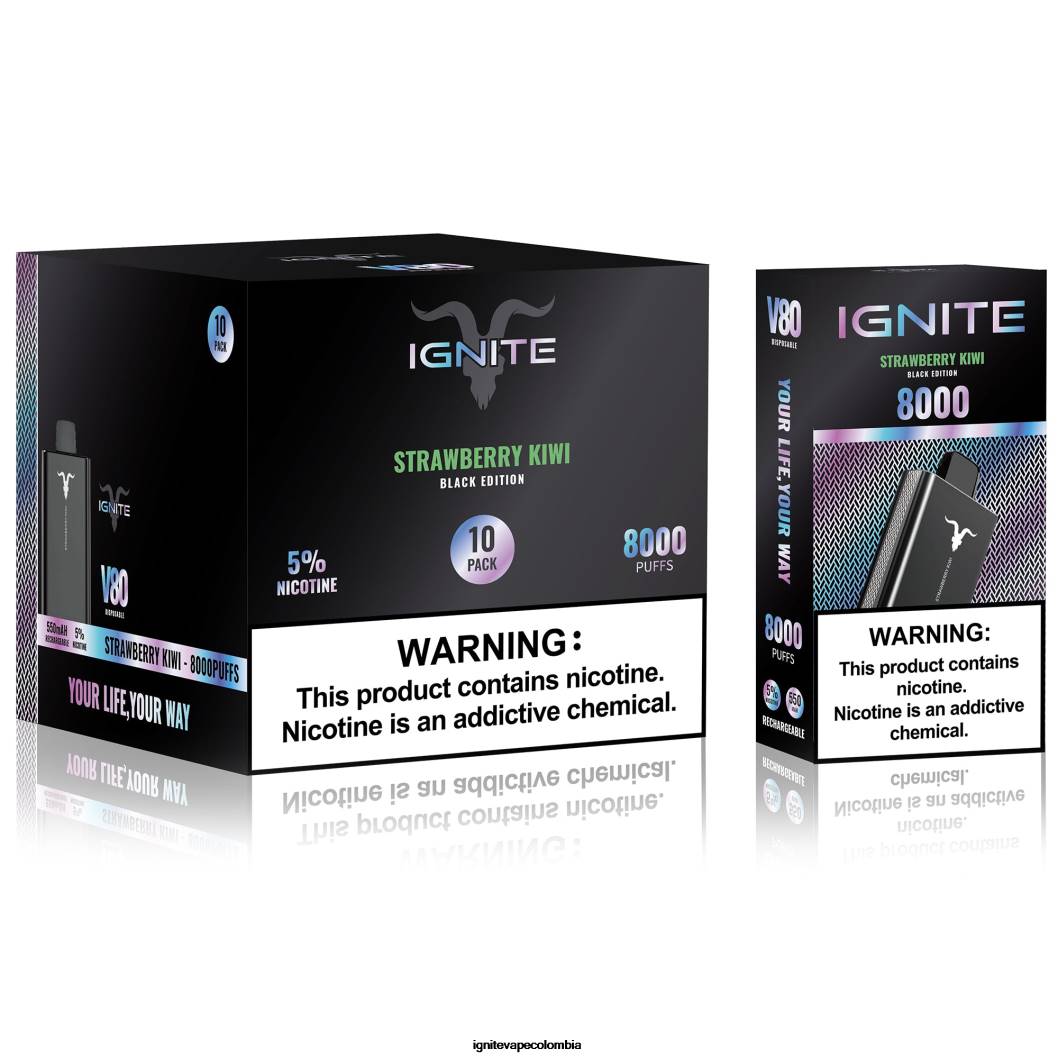 IGNITE V80 paquete de 10 bolígrafos vaporizadores mentol 86JD61 - IGNITE Pod Precio