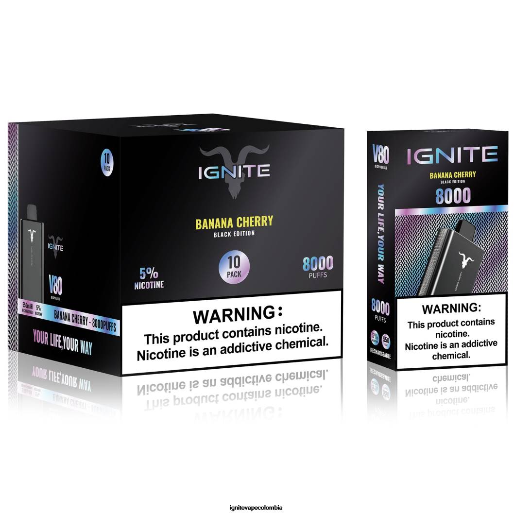 IGNITE V80 paquete de 10 bolígrafos vaporizadores mentol 86JD61 - IGNITE Pod Precio