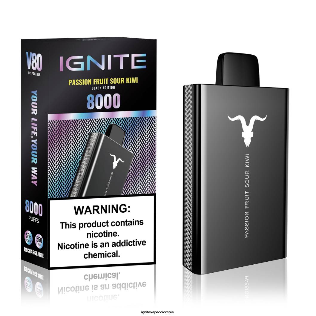 IGNITE V80 pluma vaporizador hielo de plátano 86JD40 - IGNITE Sabores