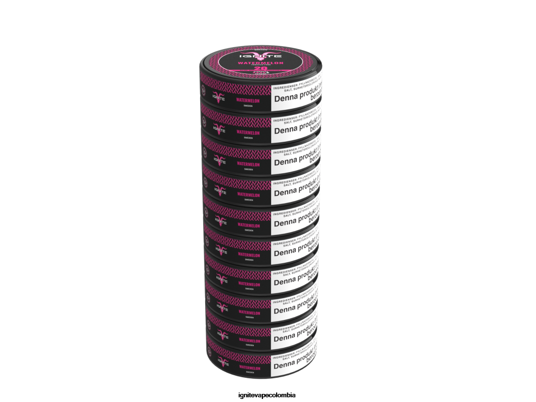 IGNITE bolsas de nicotina paquete de 10 manzana doble 86JD177 - IGNITE Vape Precio Colombia